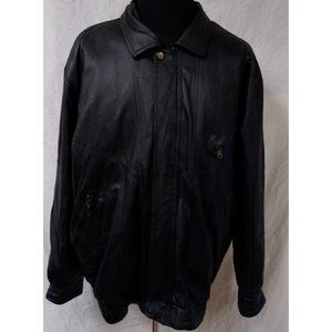 Prestige XLT Genuine Leather Motorcycle Flight Bomber W/Faux Fur Liner Jacket